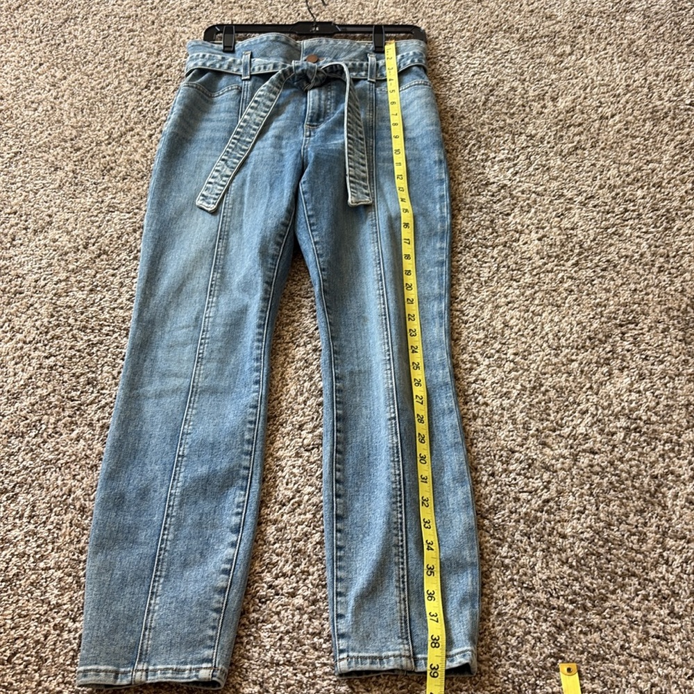 Alice + Olivia Light Blue Ankle Jeans - Picture 7 of 11